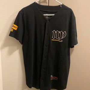 Bleacher Report x Colombia Records x Nas - commemorative baseball jersey